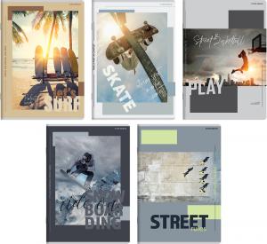 Sveska A5 Standard 60 lista Poster, 70g, margine Top2000 karo