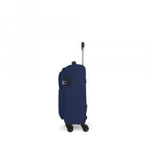 Kofer mali (kabinski) 39x55x20 cm  polyester 36,6l-2,5 kg Lisboa tamno plava