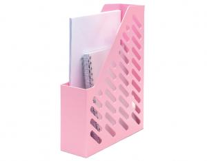 Uspravni držač za dokumentaciju KLASSIK pastel roze