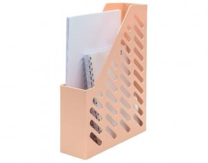 Uspravni držač za dokumentaciju KLASSIK pastel narandžasta