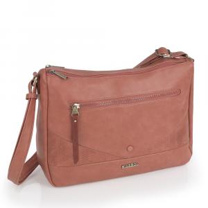 Torba na rame ženska 33x24x9 cm Lis narandžasta