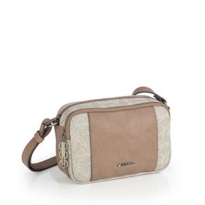 Torba na rame ženska 21x13x7 cm India braon