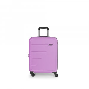 Kofer mali (kabinski) PROŠIRIVI 40x55x20/26 cm  ABS 43,6/51,2l-2,7 kg Future Gabol roze