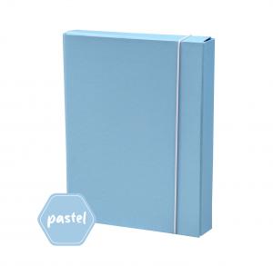 Fascikla sa gumicom 3 cm PASTEL sortirano