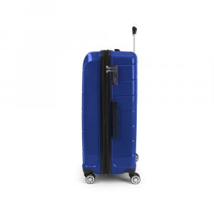 Kofer veliki PROŠIRIVI 46x75x31 cm  Polypropilen 107l-4,1 kg Midori plava