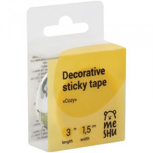 Dekorativna lepljiva traka "Cozy" 15mm x 3m 