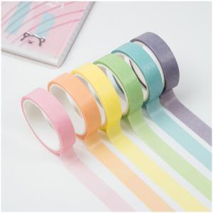 Dekorativna lepljiva traka 1/6 &quot;Macaron&quot; 15mm x 3m MESHU 