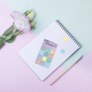 Stikeri decor 120 x 210 mm, 12 stikera "Positive mind" 1/1 