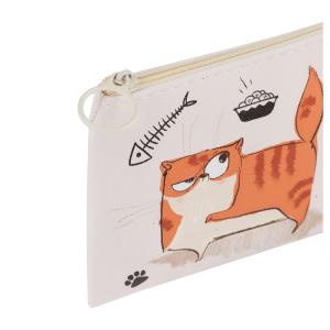 Pernica MESHU 200 x 100 mm "Cats" Eko-koža 