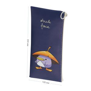 Pernica MESHU 200 x 100 mm "Duck Face" Eko-koža 