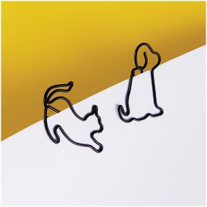 Spajalice 19 mm MESHU "Cat and dog" 