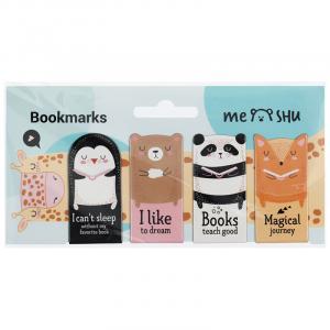 Magnetni Bookmarker MESHU "Book lovers" 4 l 