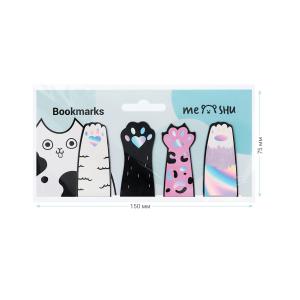 Magnetni Bookmarker MESHU "Paws" 4 l 