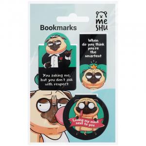 Magnetni Bookmarker MESHU "Funny pag" 3 l 