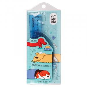 Set lenjira 15 cm MESHU "Best friend" 