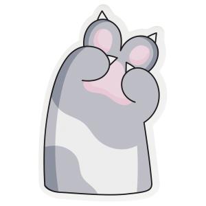 Samolepljivi blok MESHU "Cat's" 40 l