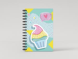 Sveska sa spiralom PASTEL A4 100 listova dikto