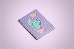 Sveska sa spiralom PASTEL A5 100 listova dikto