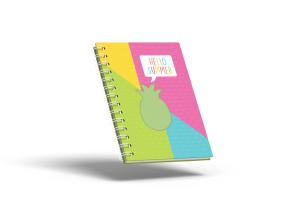 Sveska sa spiralom 3D COLLECTION A5 100 listova karo