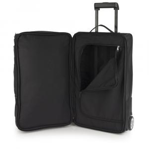 Torba putna sa točkićima 2 odeljka 55x32x29 cm  51l/2,2 kg Canada crna