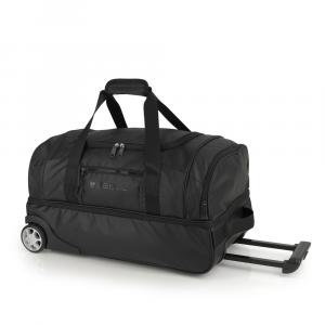 Torba putna sa točkićima 2 odeljka 55x32x29 cm  51l/2,2 kg Canada crna