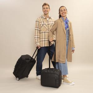 Torba sa točkićima pilot Canada 15,6" 40x36x19 cm 22l-1,85kg crna