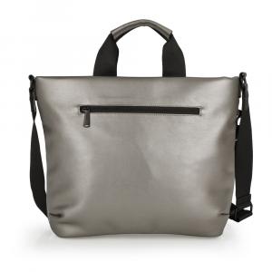 Torba na rame ženska 37x29x12 cm Megan šampanj