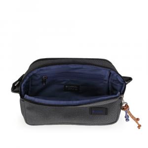 Torba na rame ženska 26x18x8 cm Salma siva