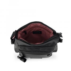 Torba na rame ženska 23x16x4 cm Sharon crna