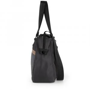 Torba na rame ženska 38x28x14 cm Sofia siva