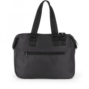 Torba na rame ženska 38x28x14 cm Sofia siva