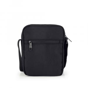 Torba na rame muška 18x22x5 cm Aston crna