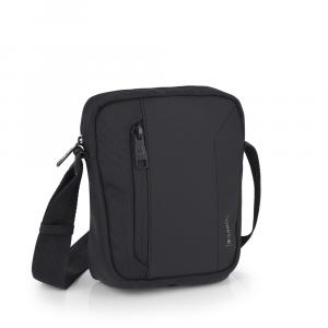 Torba na rame muška 18x22x5 cm Aston crna