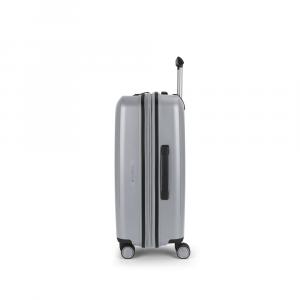 Kofer srednji PROŠIRIVI 45x65x27/30cm Brooklyn 70/77,8 l-3,4 kg srebrna