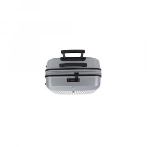 Kofer srednji PROŠIRIVI 45x65x27/30cm Brooklyn 70/77,8 l-3,4 kg srebrna