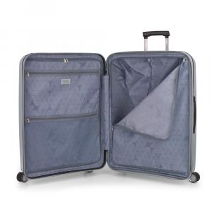 Kofer veliki PROŠIRIVI 51x75x31/34cm Brooklyn 109/119,6 l-4,5 kg srebrna