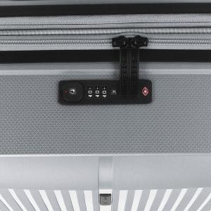 Kofer veliki PROŠIRIVI 51x75x31/34cm Brooklyn 109/119,6 l-4,5 kg srebrna