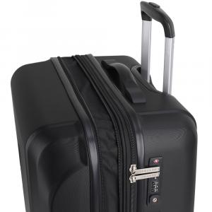 Kofer mali (kabinski) PROŠIRIVI 40x55x22/25cm Ocean 41,7/47,4 l-2,9 kg crna