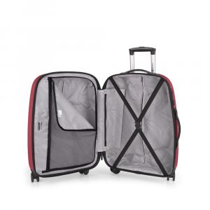 Kofer srednji PROŠIRIVI 48x67x27/30,5 cm  ABS 70/79l-3,8 kg Paradise XP crvena