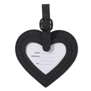 TAG ZA KOFER SRCE Y297-02 crna