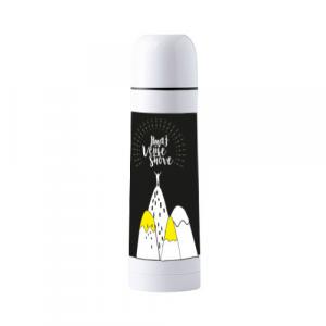 Aluminijumska boca za vodu 7x23 cm  750ml PLANINE BELE  