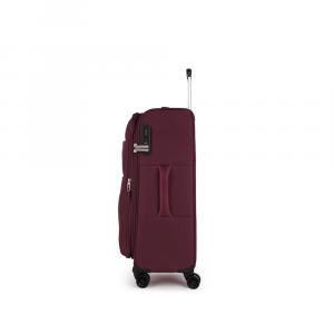 Kofer srednji 42x69x26 cm  polyester 61l-2,7 kg Cloud extra light bordo