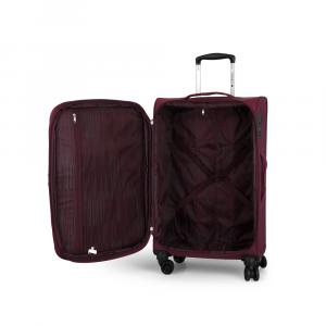 Kofer srednji 42x69x26 cm  polyester 61l-2,7 kg Cloud extra light bordo