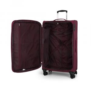 Kofer veliki 47x79x28 cm  polyester 91l-3 kg Cloud extra light bordo