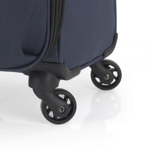 Kofer srednji 42x67,5x29/32 cm  polyester 50,4/62,4l-2,7 kg Florida plava