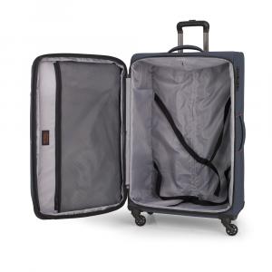 Kofer veliki 47x78x33/35 cm  polyester 80,5/96,6l-3,3 kg Florida plava