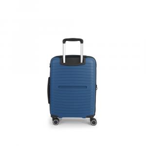 Kofer mali (kabinski) PROŠIRIVI 38x55x23/26 cm  Polypropilen 42,1 /47,6 l-2,9 kg Shinyuu plava