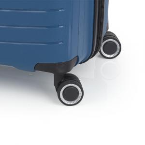 Kofer mali (kabinski) PROŠIRIVI 38x55x23/26 cm  Polypropilen 42,1 /47,6 l-2,9 kg Shinyuu plava