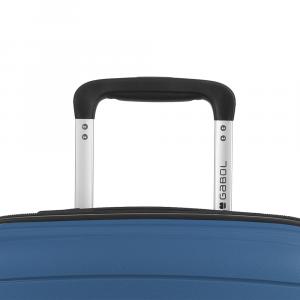 Kofer srednji PROŠIRIVI 38x55x23/26 cm  Polypropilen 44x65x28/31 cm 71,4/79 l-3,7 kg Shinyuu plava