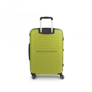 Kofer srednji PROŠIRIVI 38x55x23/26 cm  Polypropilen 44x65x28/31 cm 71,4/79 l-3,7 kg Shinyuu zelena